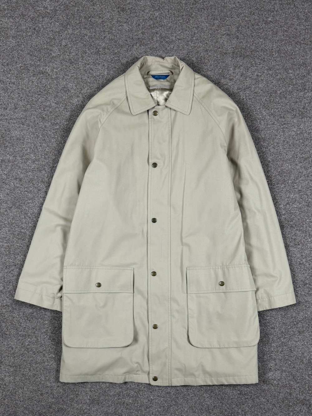 Vintage Towncraft Mid Length Car‎ Coat Men’s 42 Utility Pockets Removable Lining